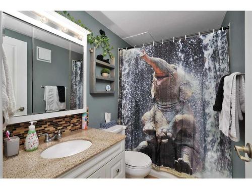 205-25 Robinson Avenue, Penhold, AB - Indoor Photo Showing Bathroom