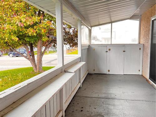 6020 58A Street, Rocky Mountain House, AB - Outdoor With Deck Patio Veranda With Exterior