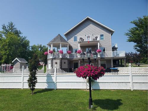 21 Rosedale Avenue, Rural Lacombe County, AB - Outdoor With Balcony With Deck Patio Veranda