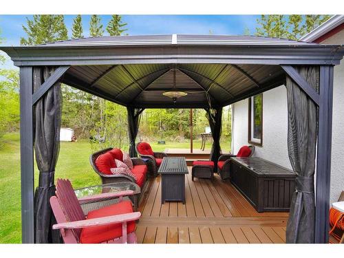 25237 595 Highway, Rural Red Deer County, AB - Outdoor With Deck Patio Veranda With Exterior