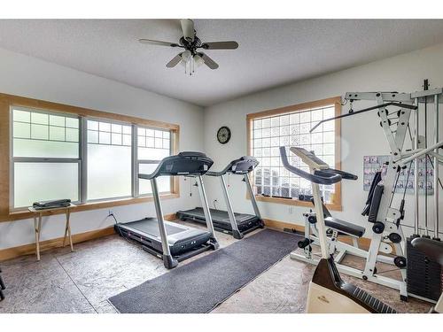 103 Jenkins Drive, Red Deer, AB - Indoor Photo Showing Gym Room