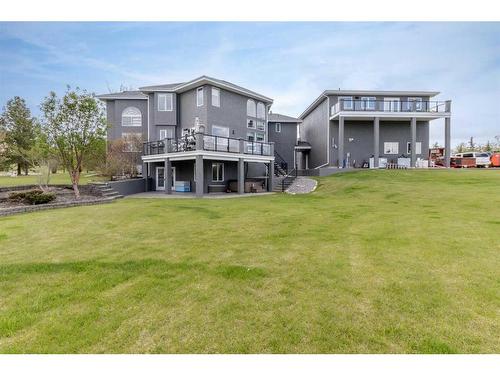 4300 Memorial Trail, Sylvan Lake, AB - Outdoor With Balcony With Exterior