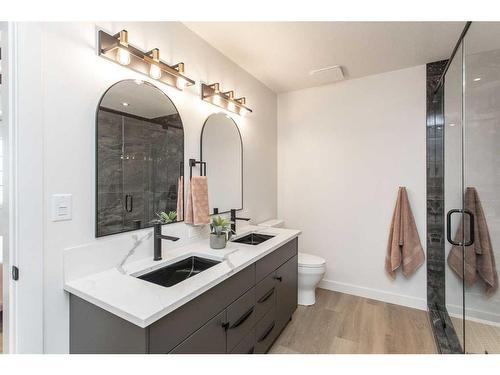 49 Tranter Street, Red Deer, AB - Indoor Photo Showing Bathroom