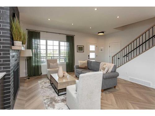 49 Tranter Street, Red Deer, AB - Indoor Photo Showing Living Room