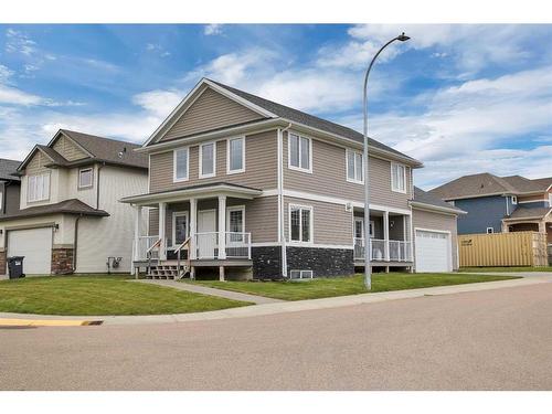 2 Garrison Place, Red Deer, AB - Outdoor With Deck Patio Veranda With Facade