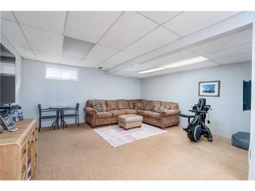 210 Lady Vivian Avenue West, Galahad, AB - Indoor Photo Showing Basement