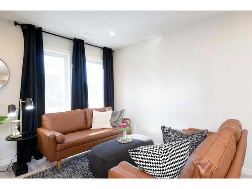 14645 1 Street Ne, Calgary, AB - Indoor Photo Showing Living Room