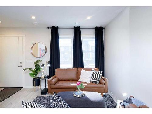 14645 1 Street Ne, Calgary, AB - Indoor Photo Showing Living Room