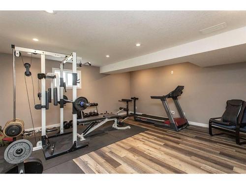 38309 Range Road 244, Rural Lacombe County, AB - Indoor Photo Showing Gym Room