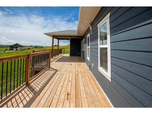 156 Bruhn Boulevard, Rural Ponoka County, AB - Outdoor With Deck Patio Veranda With Exterior
