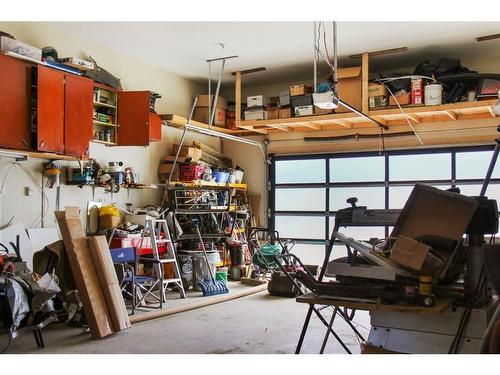 5109 50 Street, Sedgewick, AB - Indoor Photo Showing Garage