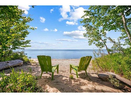 48 Front Street, White Sands, AB - Outdoor With Body Of Water With View