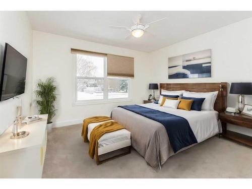 3749 43A Avenue, Red Deer, AB - Indoor Photo Showing Bedroom
