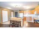 129-260 Duston Street, Red Deer, AB  - Indoor Photo Showing Kitchen With Double Sink 