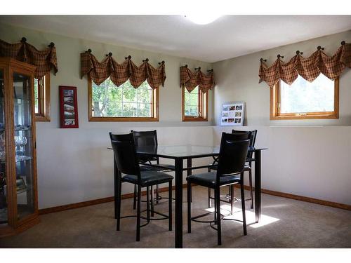 81073 Old Highway 11A, Rural Clearwater County, AB - Indoor Photo Showing Dining Room