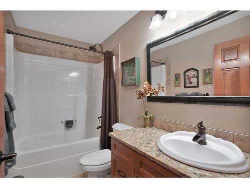 4030-25054 South Pine Lake Road, Rural Red Deer County, AB - Indoor Photo Showing Bathroom