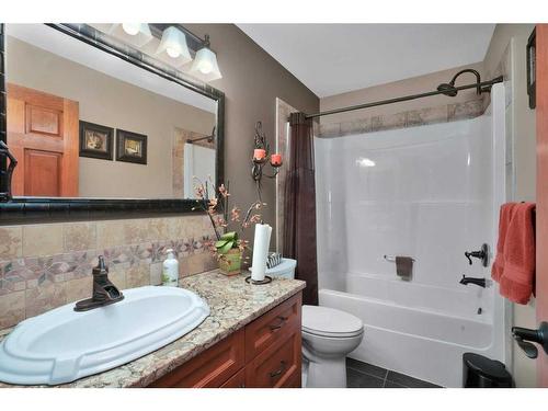 4030-25054 South Pine Lake Road, Rural Red Deer County, AB - Indoor Photo Showing Bathroom