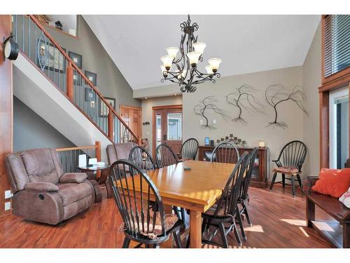 4030-25054 South Pine Lake Road, Rural Red Deer County, AB - Indoor Photo Showing Dining Room