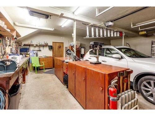 231-28302 Highway 12A, Rural Lacombe County, AB - Indoor Photo Showing Garage