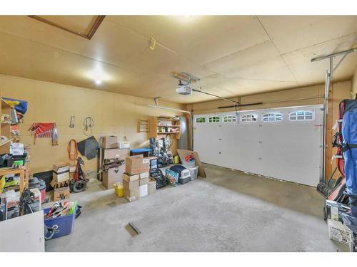 101 Gilbert Crescent, Red Deer, AB - Indoor Photo Showing Garage