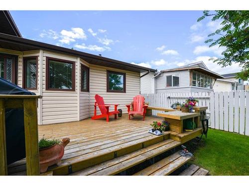 101 Gilbert Crescent, Red Deer, AB - Outdoor With Deck Patio Veranda With Exterior