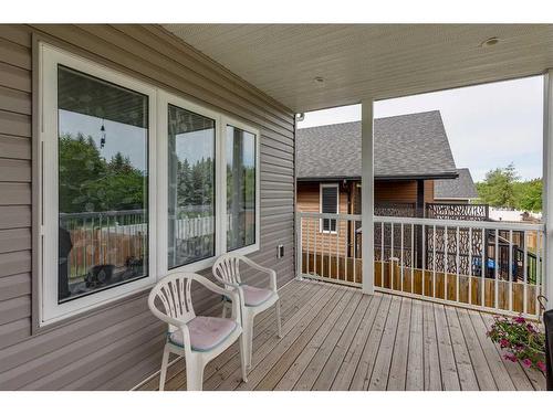 91 Cedar Square, Blackfalds, AB - Outdoor With Deck Patio Veranda With Exterior