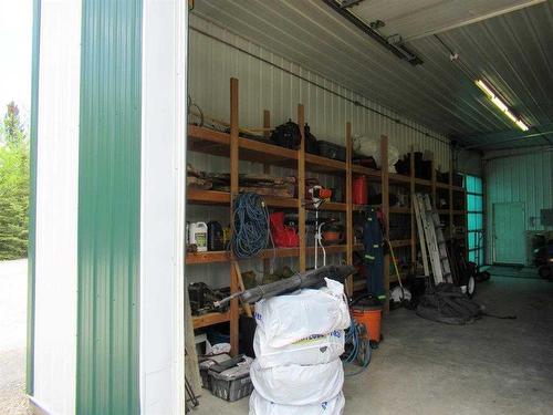 25 Echo Valley Crescent, Rural Clearwater County, AB - Indoor Photo Showing Garage