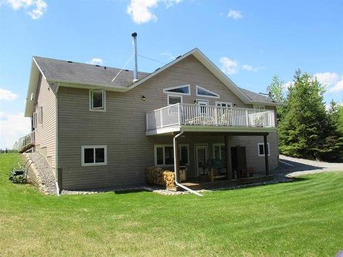 25 Echo Valley Crescent, Rural Clearwater County, AB - Outdoor With Deck Patio Veranda