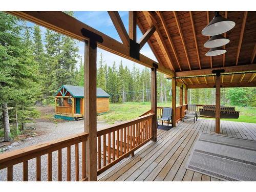 12-33052 Range Road 52, Rural Mountain View County, AB - Outdoor With Deck Patio Veranda With Exterior