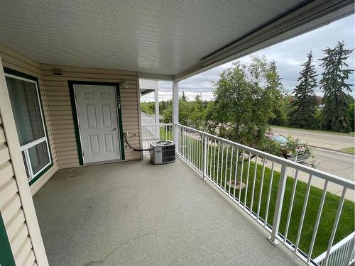 206-4625 50 Street, Camrose, AB - Outdoor With Deck Patio Veranda With Exterior