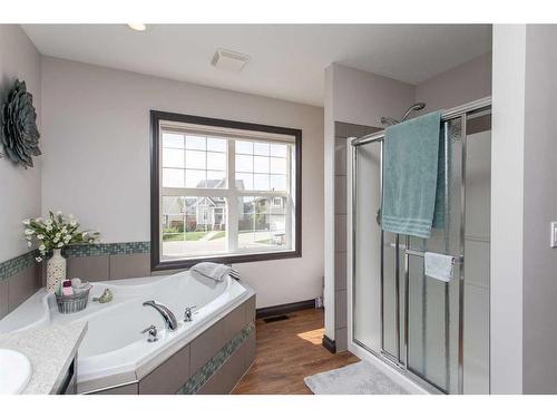 10 Iron Wolf Close, Lacombe, AB - Indoor Photo Showing Bathroom