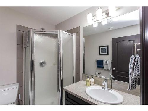 10 Iron Wolf Close, Lacombe, AB - Indoor Photo Showing Bathroom