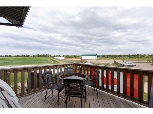 10 Iron Wolf Close, Lacombe, AB - Outdoor With Deck Patio Veranda With View With Exterior