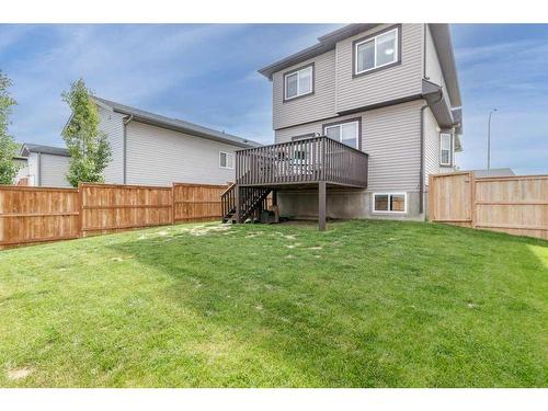 54 Aurora Heights Boulevard, Blackfalds, AB - Outdoor With Deck Patio Veranda