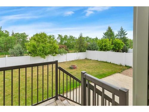 83 Cedar Square, Blackfalds, AB - Outdoor With Backyard