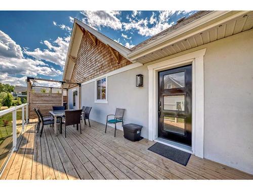 317 Canal Street, Rural Ponoka County, AB - Outdoor With Deck Patio Veranda With Exterior