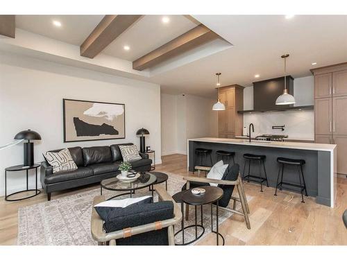 34 Longmire Close, Red Deer, AB - Indoor Photo Showing Living Room