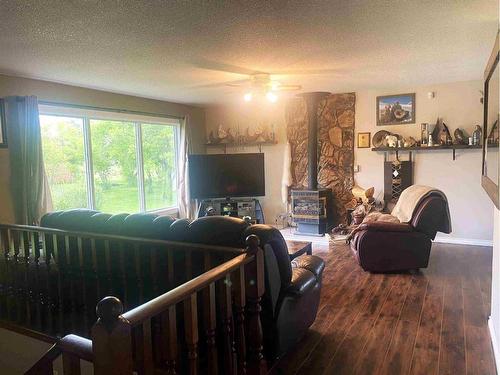 48214 Rr 42, Rural Brazeau County, AB - Indoor With Fireplace