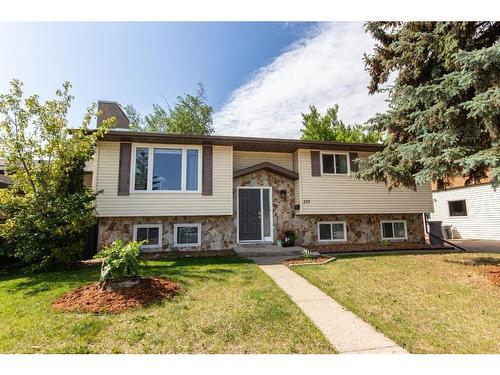119 Mclevin Crescent, Red Deer, AB - Outdoor With Facade