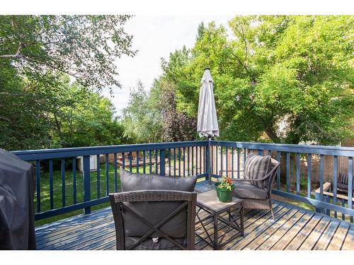119 Mclevin Crescent, Red Deer, AB - Outdoor With Deck Patio Veranda With Exterior