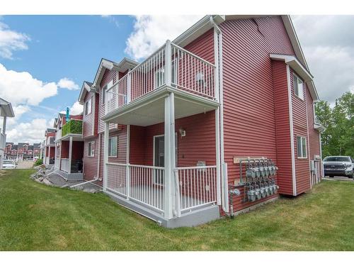 1202-5220 50A Avenue, Sylvan Lake, AB - Outdoor With Deck Patio Veranda With Exterior