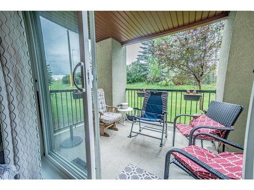 1117-12A Ironside Street, Red Deer, AB - Outdoor With Deck Patio Veranda With Exterior