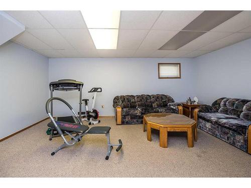 45 Gilbert Crescent, Red Deer, AB - Indoor Photo Showing Gym Room