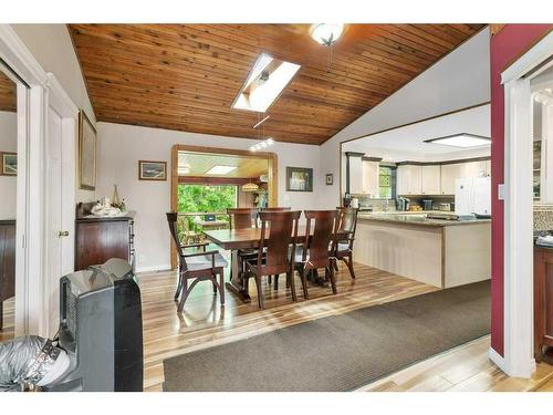 36009 Highway 2A South, Rural Red Deer County, AB - Indoor Photo Showing Dining Room