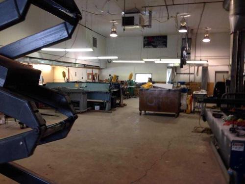 36009 Highway 2A South, Rural Red Deer County, AB - Indoor Photo Showing Garage