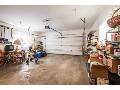 24 Anderson Close, Red Deer, AB - Indoor Photo Showing Garage