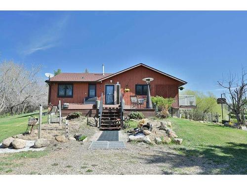 24027 Highway 595, Rural Red Deer County, AB - Outdoor With Deck Patio Veranda