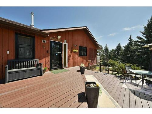 24027 Highway 595, Rural Red Deer County, AB - Outdoor With Deck Patio Veranda With Exterior