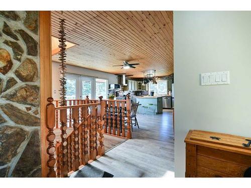 24027 Highway 595, Rural Red Deer County, AB - Indoor Photo Showing Dining Room