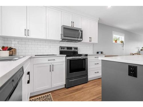 236 Thomlison, Red Deer, AB - Indoor Photo Showing Kitchen With Upgraded Kitchen